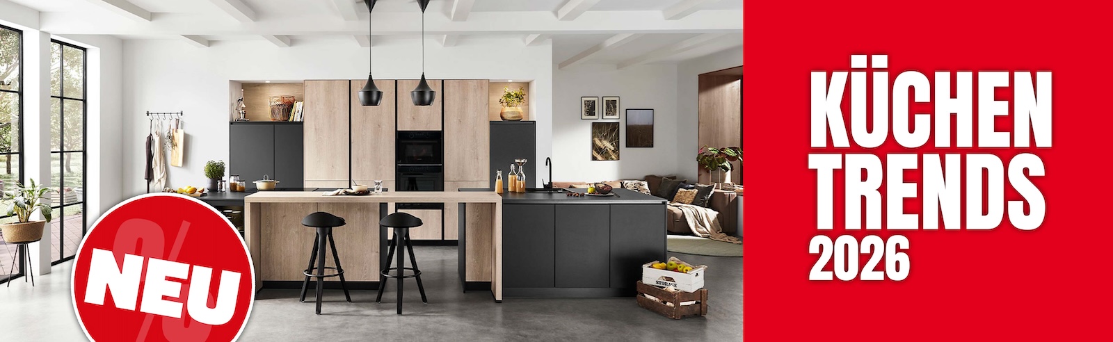 Banner Küchentrends 2025